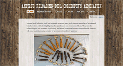 Desktop Screenshot of antiquereloadingtools.com