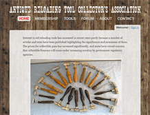 Tablet Screenshot of antiquereloadingtools.com